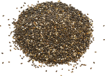 100% Organic Chia Seeds product image.