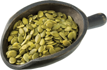 Organic Pumpkin Seeds product image.
